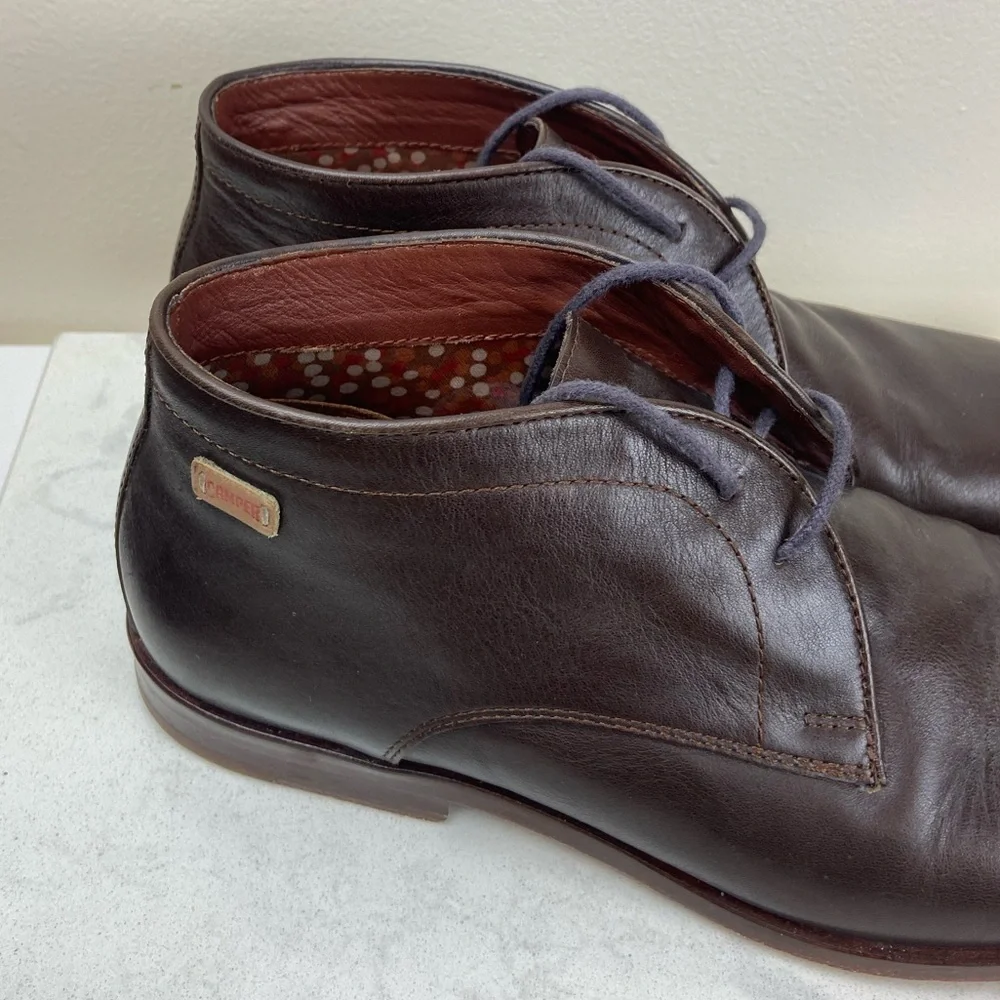 CAMPER WOMENS CHUCKA LACE UP BOOTS